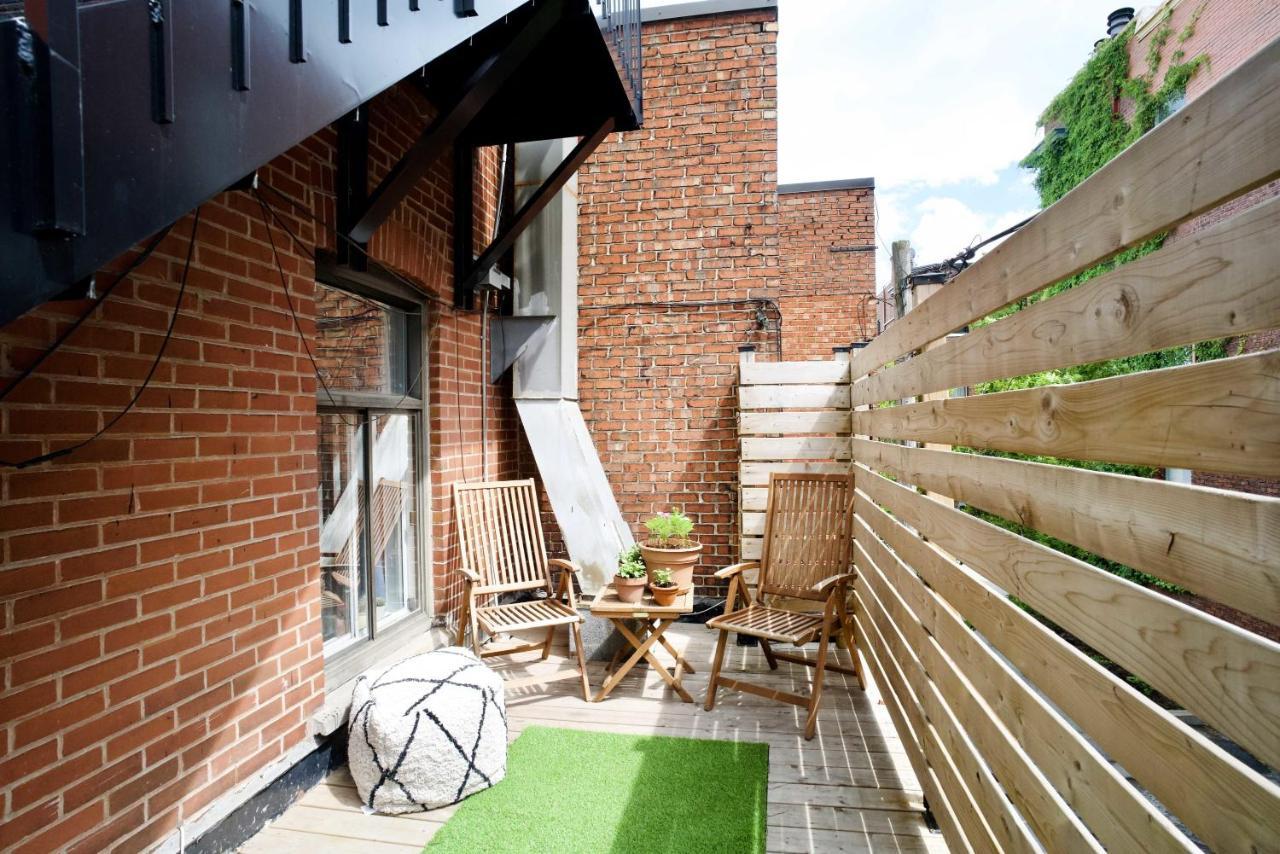 Ferienwohnung M11 Luxury 1Br Sofa Bed In The Heart Of Plateaumile-End Montréal Exterior foto